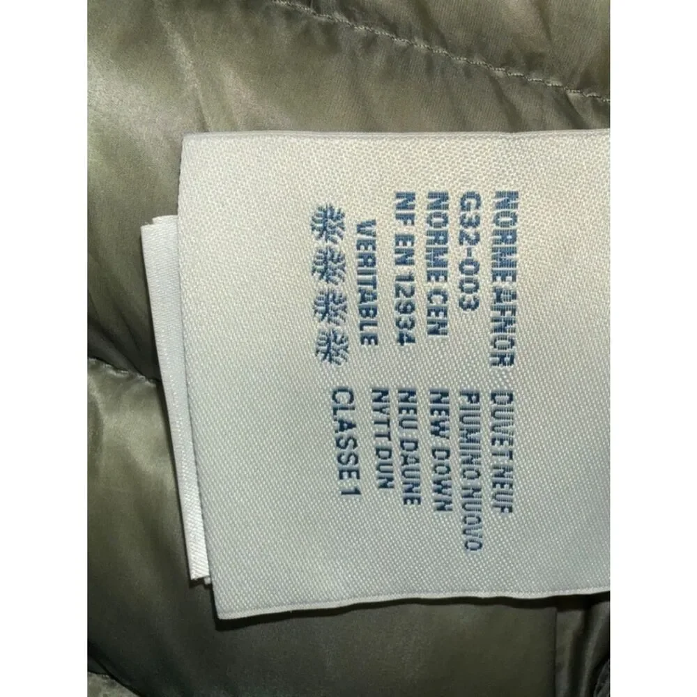 Moncler Norme Afnor G32-003 Vintage Style Shirt Jacket Size 4